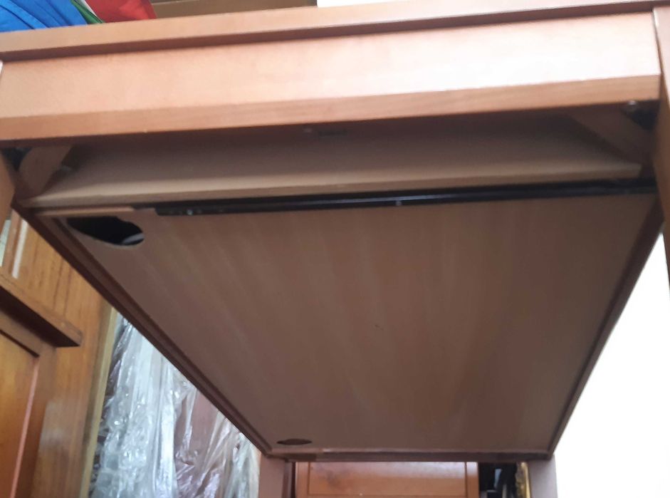 Mesa Secretária INTERFORMA 130x70x76cm Cerejeira