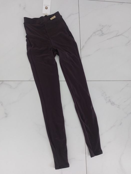 Legginsy la Manuel modelujące push up roz. Xs / s czarne