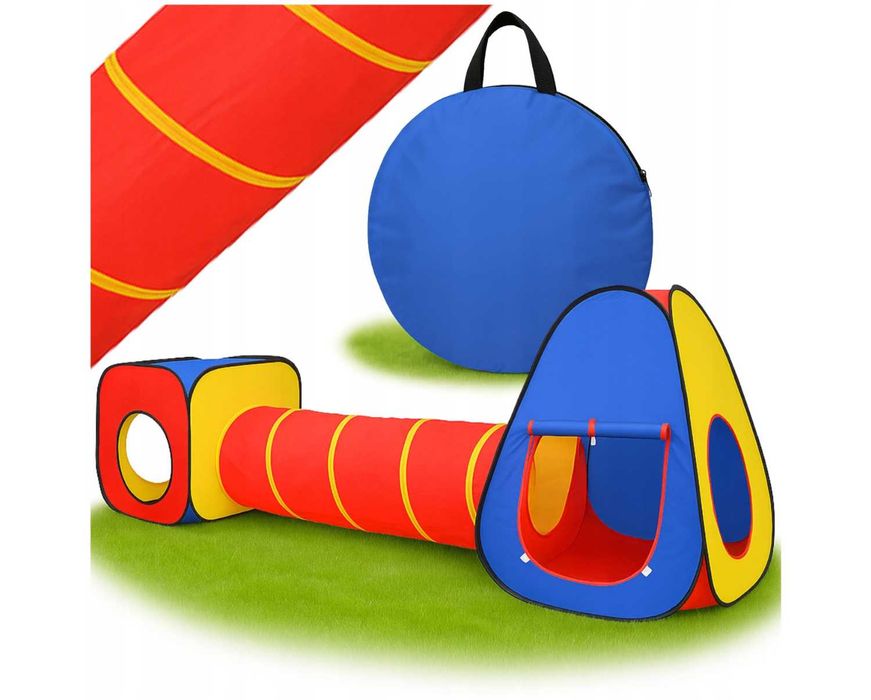 Namiot Dla Dzieci Tunel Do Domu i Ogrodu Domek Tipi Wigwam Ogrodowy