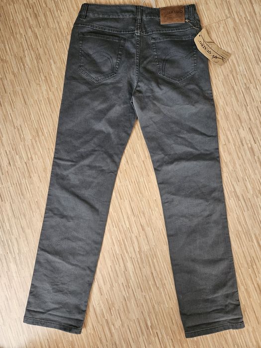 Spodnie męskie szare