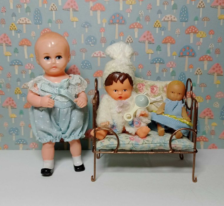 Кроватка для пупса СССР ГДР Ліжко для пупса