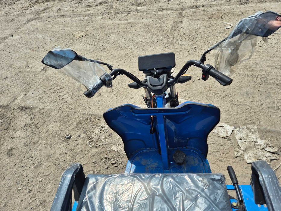 Электро трицикл Грузовой Дозер 1200 ватт Бесплатная доставка