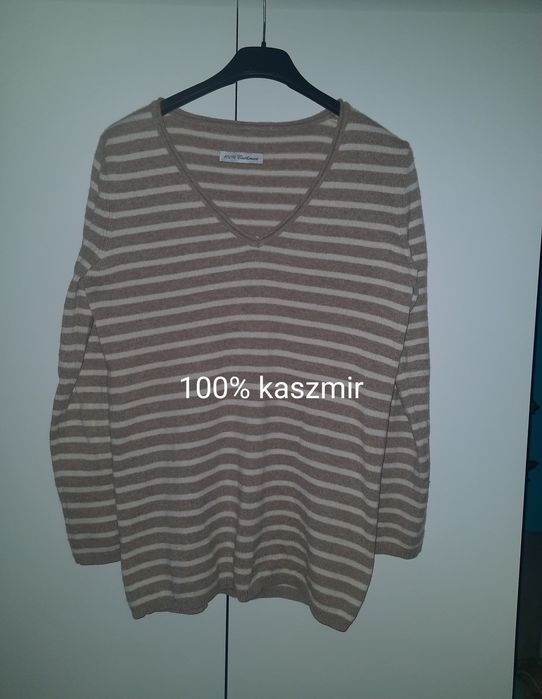 Luksusowy sweterek kaszmirowy 100% kaszmir