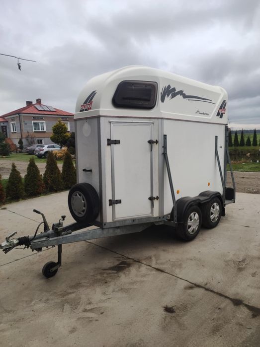 Przyczepa ma 1,5 konie DMC 1200 podłoga aluminiowa