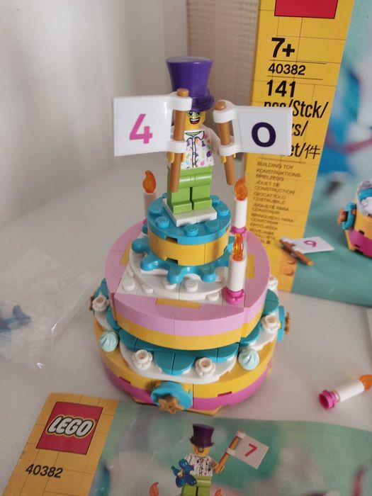 Конструктор Лего Lego Iconic Сувенірний набір День народження 40382