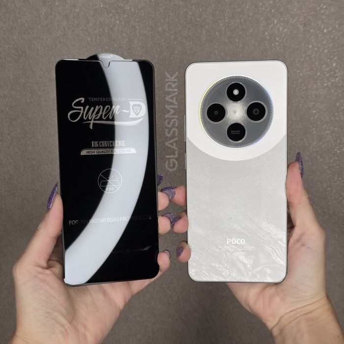Скло Redmi 14C Poco C75 защитное стекло суперД сяоми редми поко