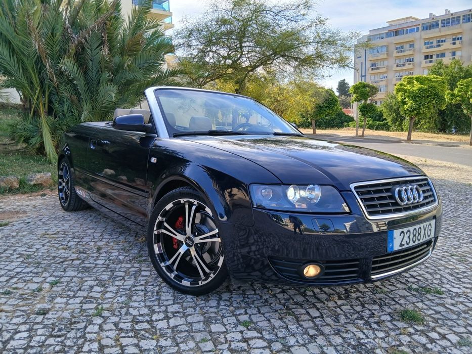 Oportunidade audi a4 2.5tdi descapotável em ótimo estado