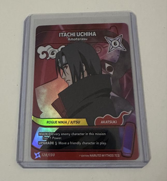 Naruto Mythos TCG Itachi Uchiha rare 128/130 Warszawa Śródmieście