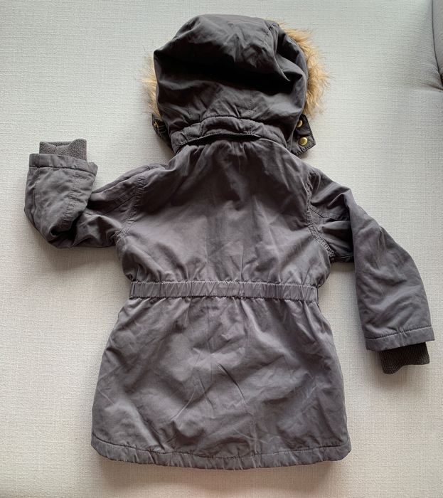 Jesienna parka H&M | Szara | Rozmiar 98