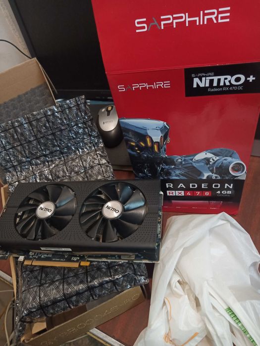 Видеокарта Sapfire RX 470 4Gb GDDR5