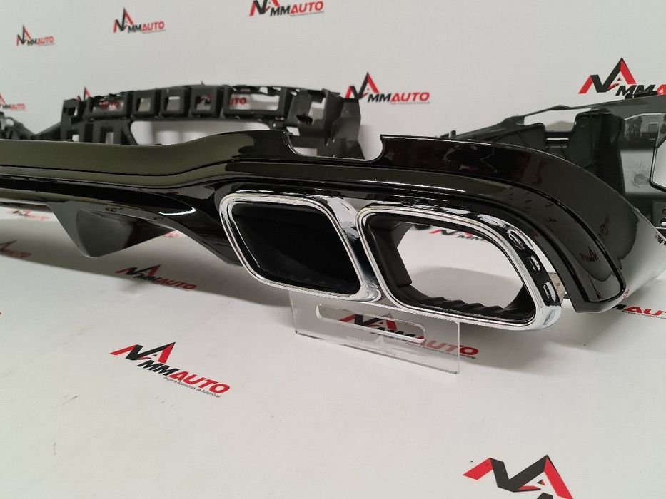 Difusor Traseiro Mercedes E W213 Facelift Look E63 AMG