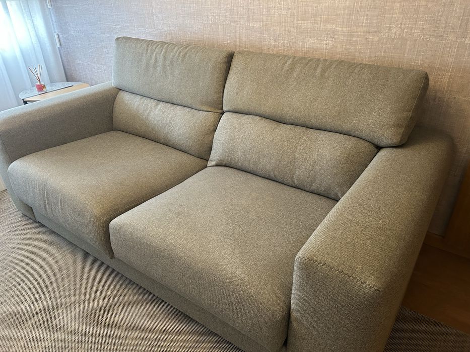 Sofá extensivel cinza