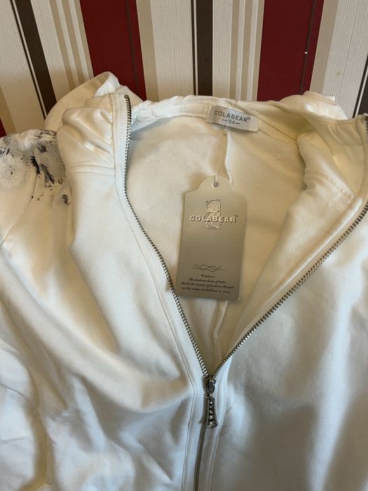 Кофта для дівчинки на застібці з капюшоном