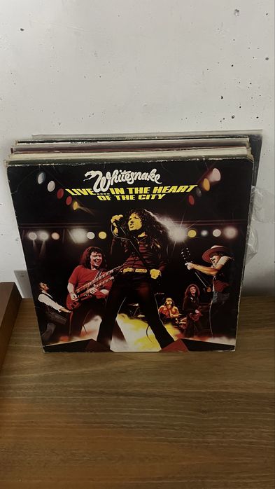 Discos de vinil em perfeito estado
