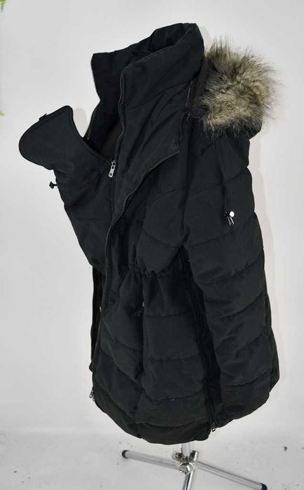 Ocieplana kurtka parka dla mamy i dziecka Bonprix 46