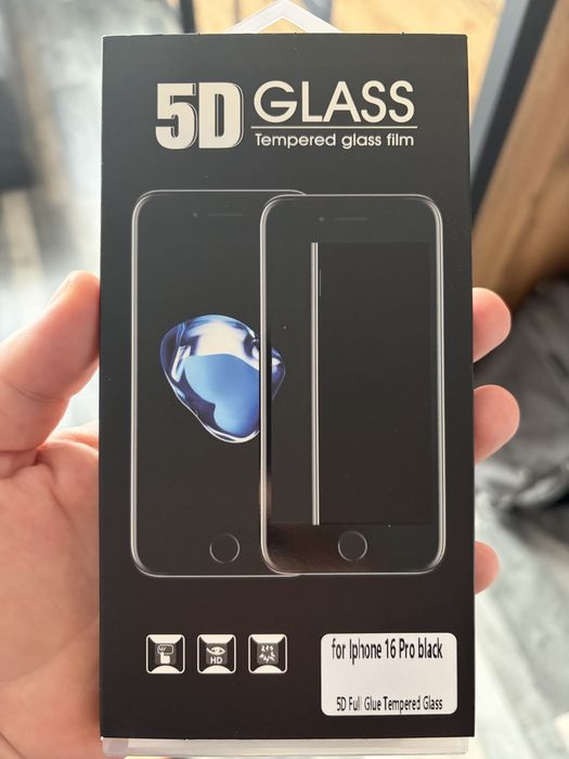 Szybka 5D glass-iphone 16