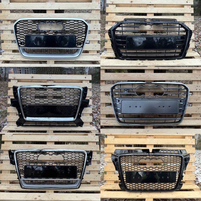 Grill Atrapa Audi A1,A3,A4,A5,A6,A7,A8,Q3,Q5,Q7,Q8,TT