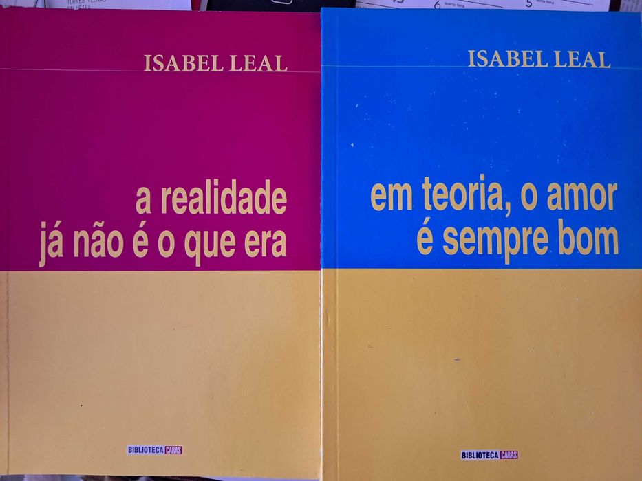 Isabel Leal, x2 livros