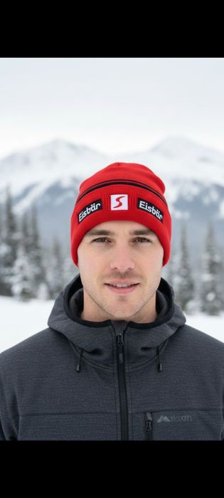 Зимняя шапка Шапка-бини Mountain Hardwear Dome Perginon strauss Eisbar