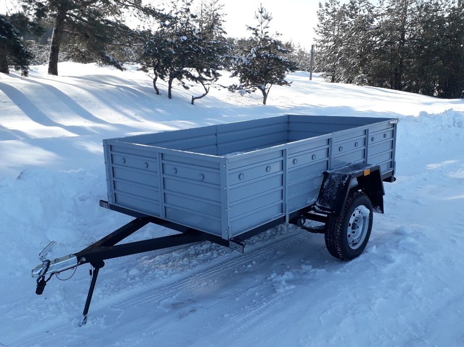 Причіп Одновісний для Легкового Авто Кремінь+ Коріда. Лідер причепів