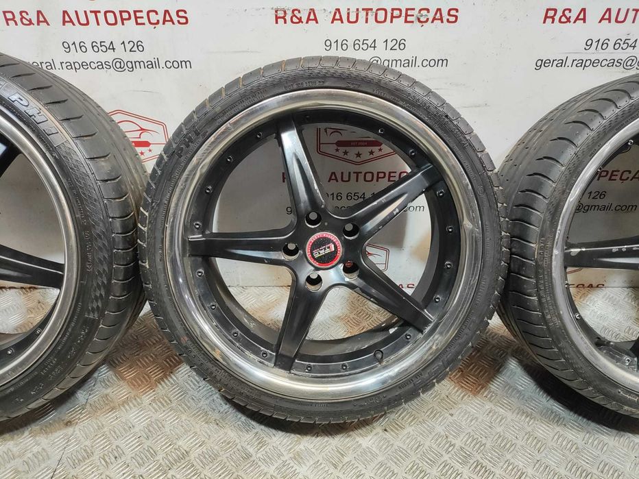 Conjunto Jantes R19 Lexus BK Racing BK993 Style Deep Dish Original