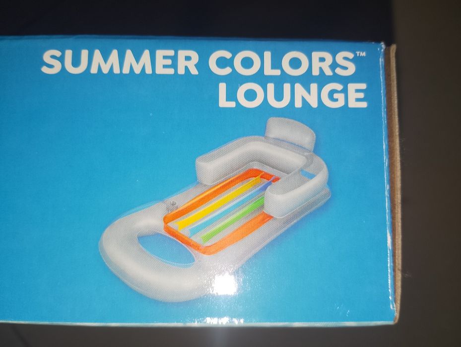 Espreguiçadeira insuflável nova