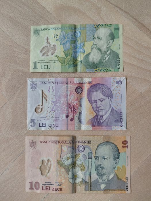 Banknoty z Rumuni