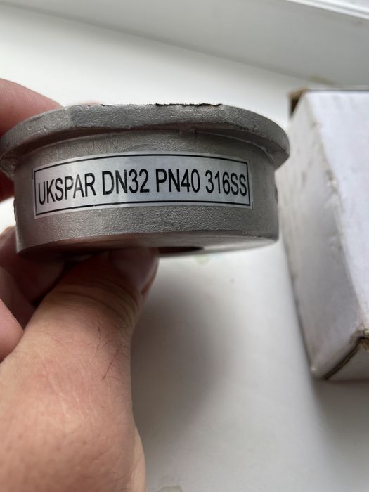 Зворотний клапан підпружинений нержавіючий DN32 PN40