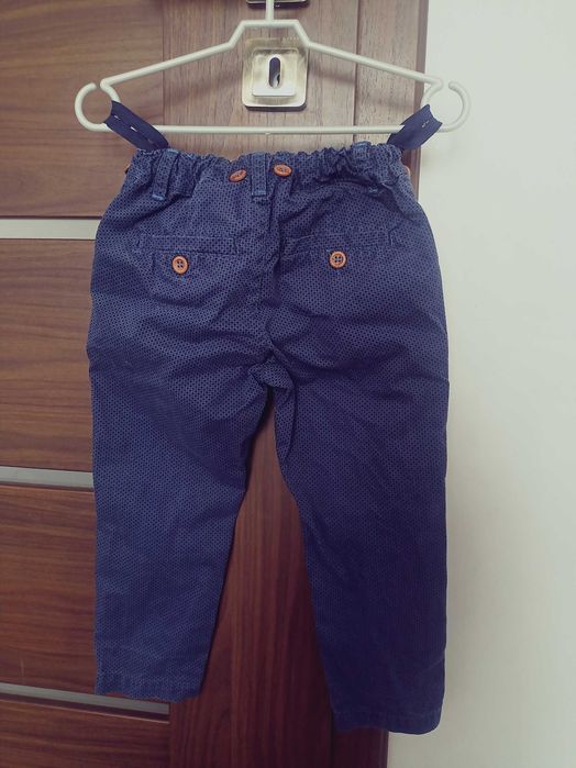 Spodnie eleganckie materiałowe dla chłopca r. 92