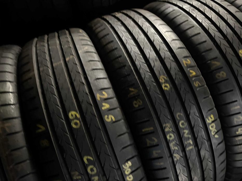 4X OPONY LETNIE 215/60R18 98H Continental EcoContact 6Q 6.9MM 2024R NOWE!
