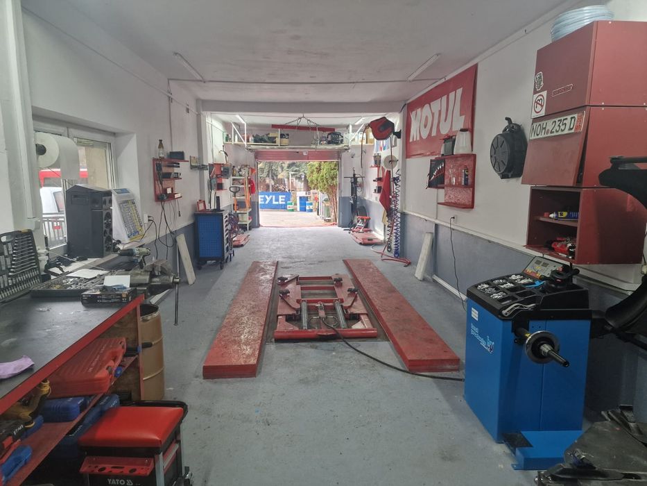 Gotowy Warsztat – 2 Stanowiska i Wulkanizacja + MECHANIKA, ŁOMIANKI