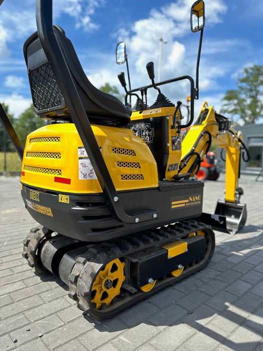 Nowa mini koparka NEX NANO świetna jakość RATY 0%