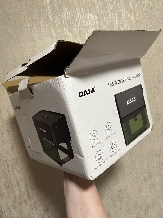 Гравер лазерный портативный DAJA DJ6 80x80мм 3W