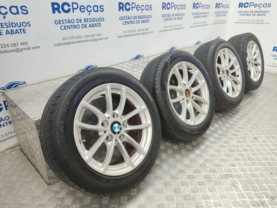 Conjunto Jantes 16 Originais BMW Style 378 5×120 ET40 7J 6796202