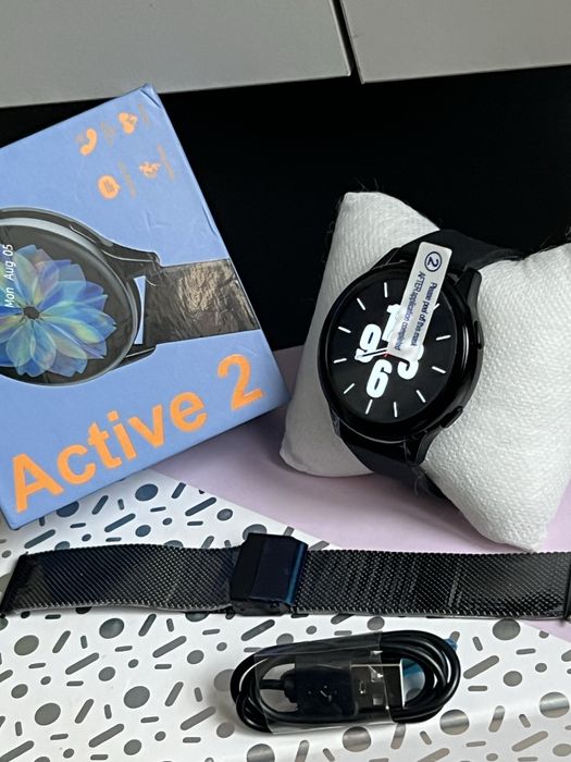 Smartwatch Active 2 – nowy z funkcją rozmów + stalowy pasek