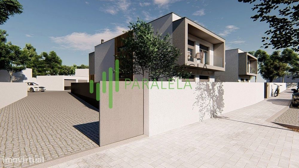 Apartamento T1 Moderno com Logradouro e Garagem em Vila Nova de Anh...