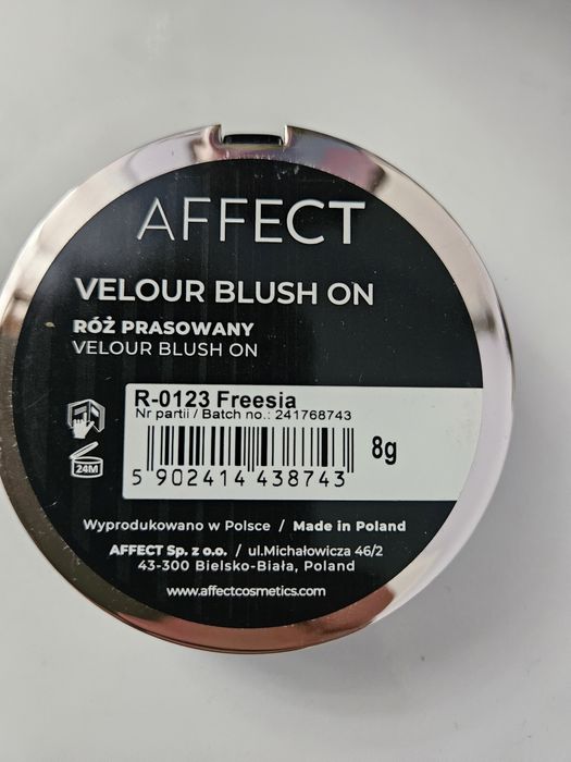 AFFECT Velour Blush On/Freesia/róż do policzków