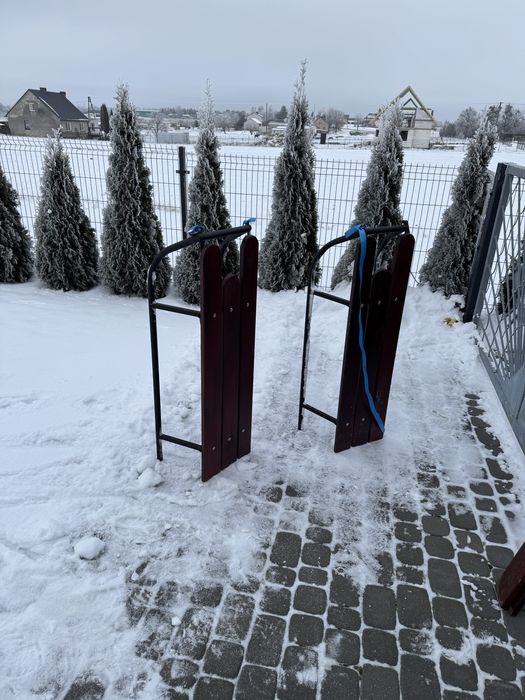 Sanki zimowe – solidne, NOWE