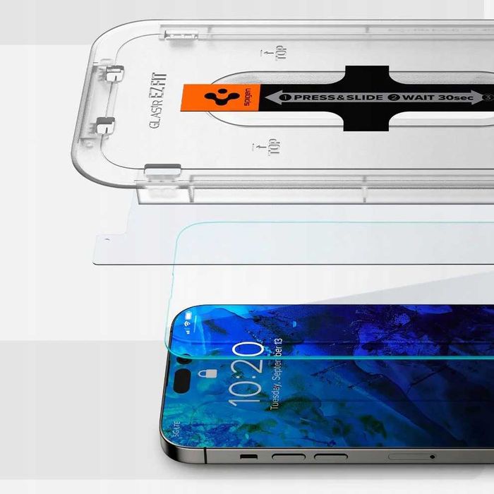 Szkło hartowane Spigen do iPhone 15 Pro Max 2 szt.