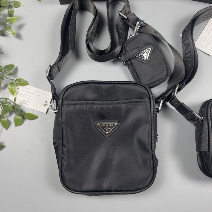 Сумка через плече prada Prada прада сумка месенджер  сумка через плечо сумка поясна бананка