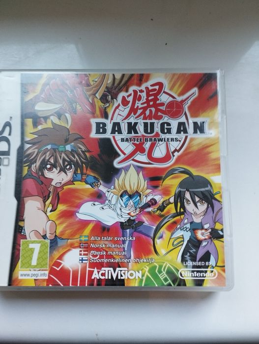 Gra na Nintendo DS Bakugan Battle Brawlers