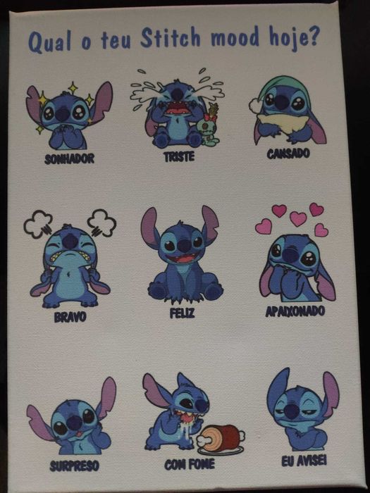 Quadro do Stitch