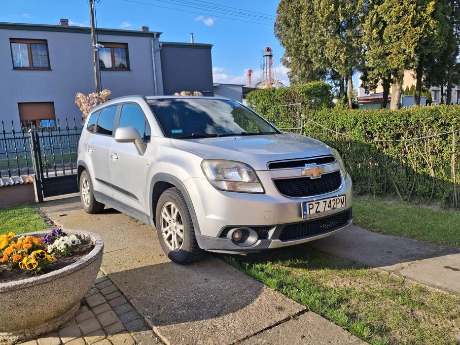 Chevrolet Orlando Chevrolet Orlando 2013 • Benzyna + LPG • 212 743 km • 7‑osobowy