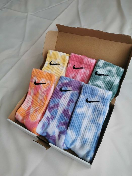 Skarpety NIKE tie dye jedna para