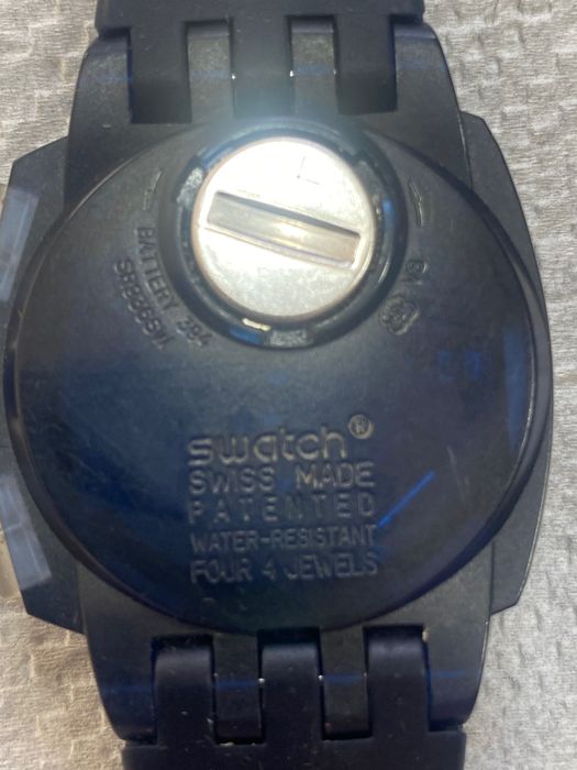 Relógio Swatch sem riscos