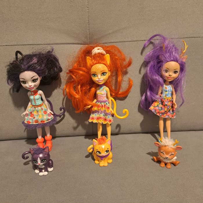 Lalki Enchantimals + zwierzątka