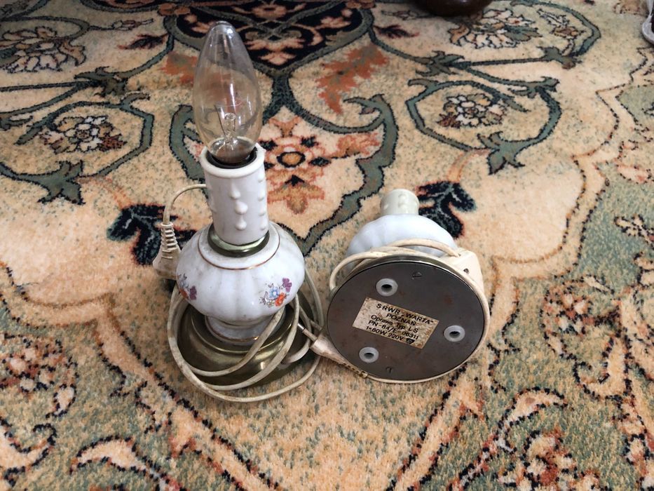 Oprawa ceramiczna lampki nocnej typ LS