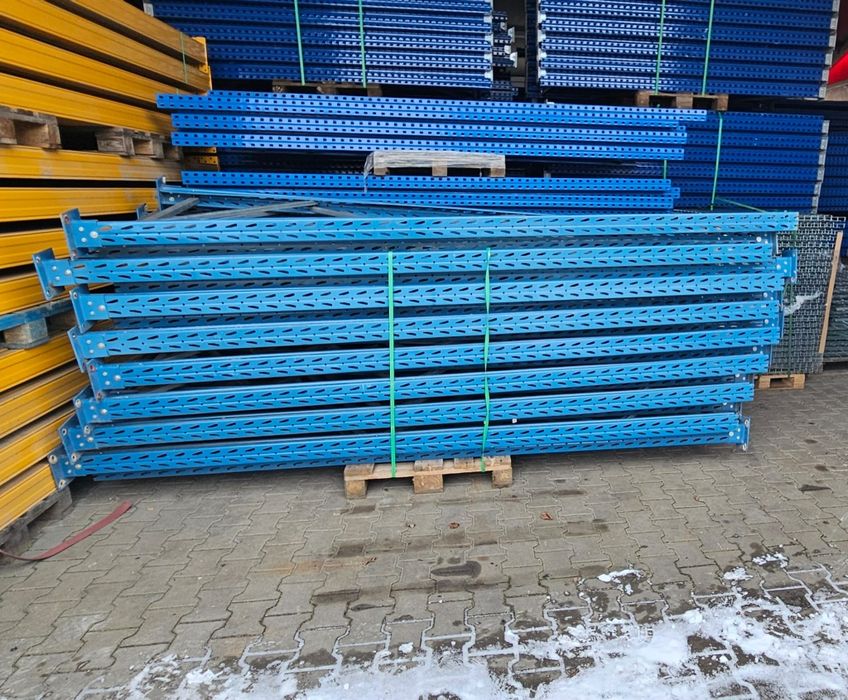 regał paletowy magazynowy WDX 3200 mm ramy jak nowe duża ilość