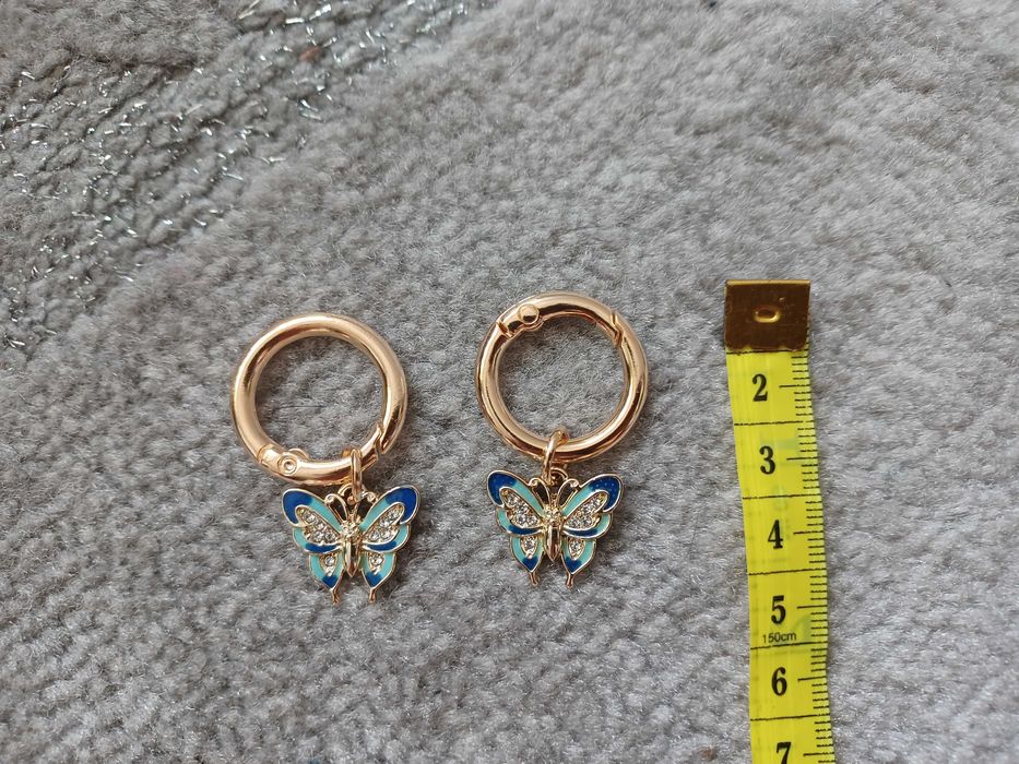 Zawieszki do butow motylki