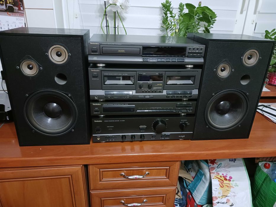 Technics zestaw 4 elementów + głośniki Pilot